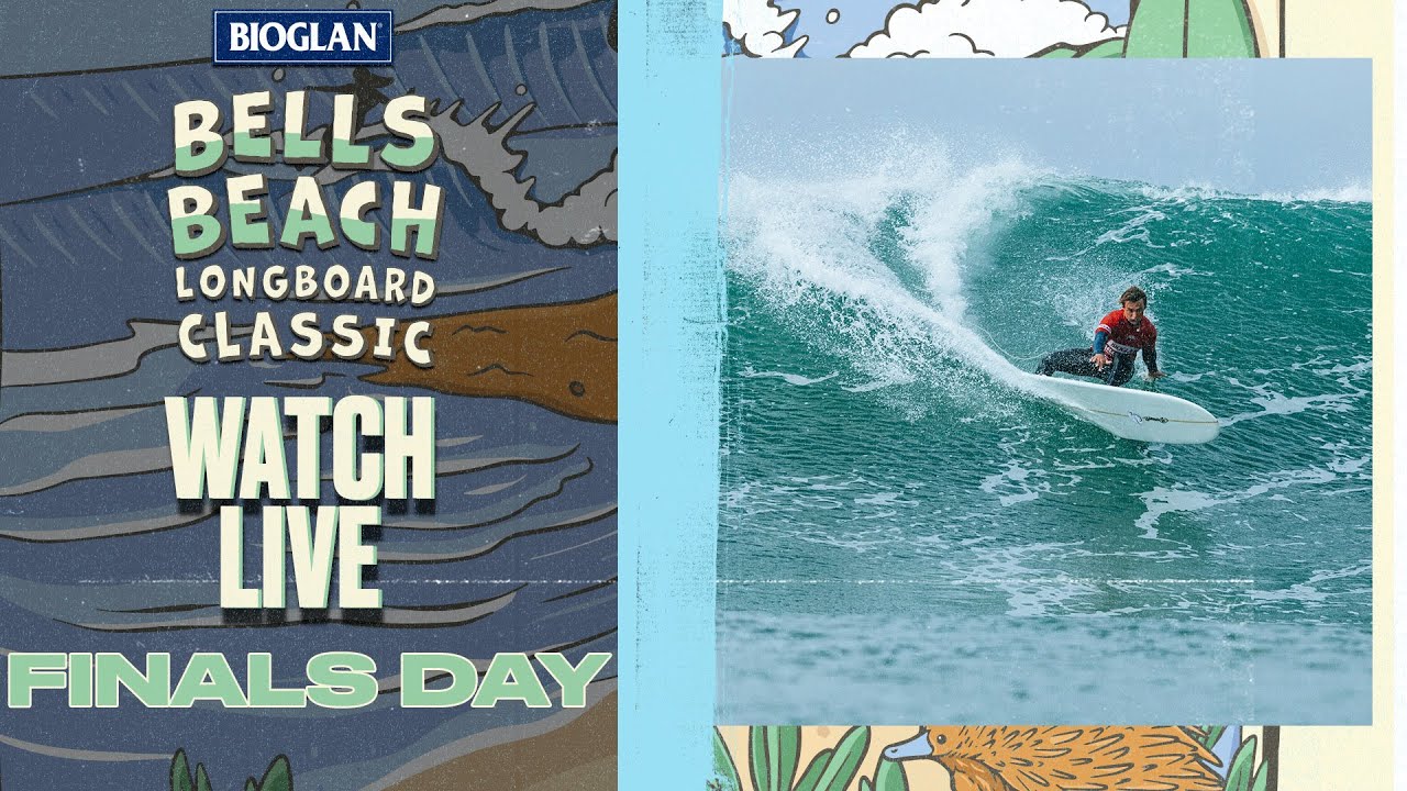 🔴 LIVE - Bioglan Bells Beach Longboard Classic 2025 - Finals Day
