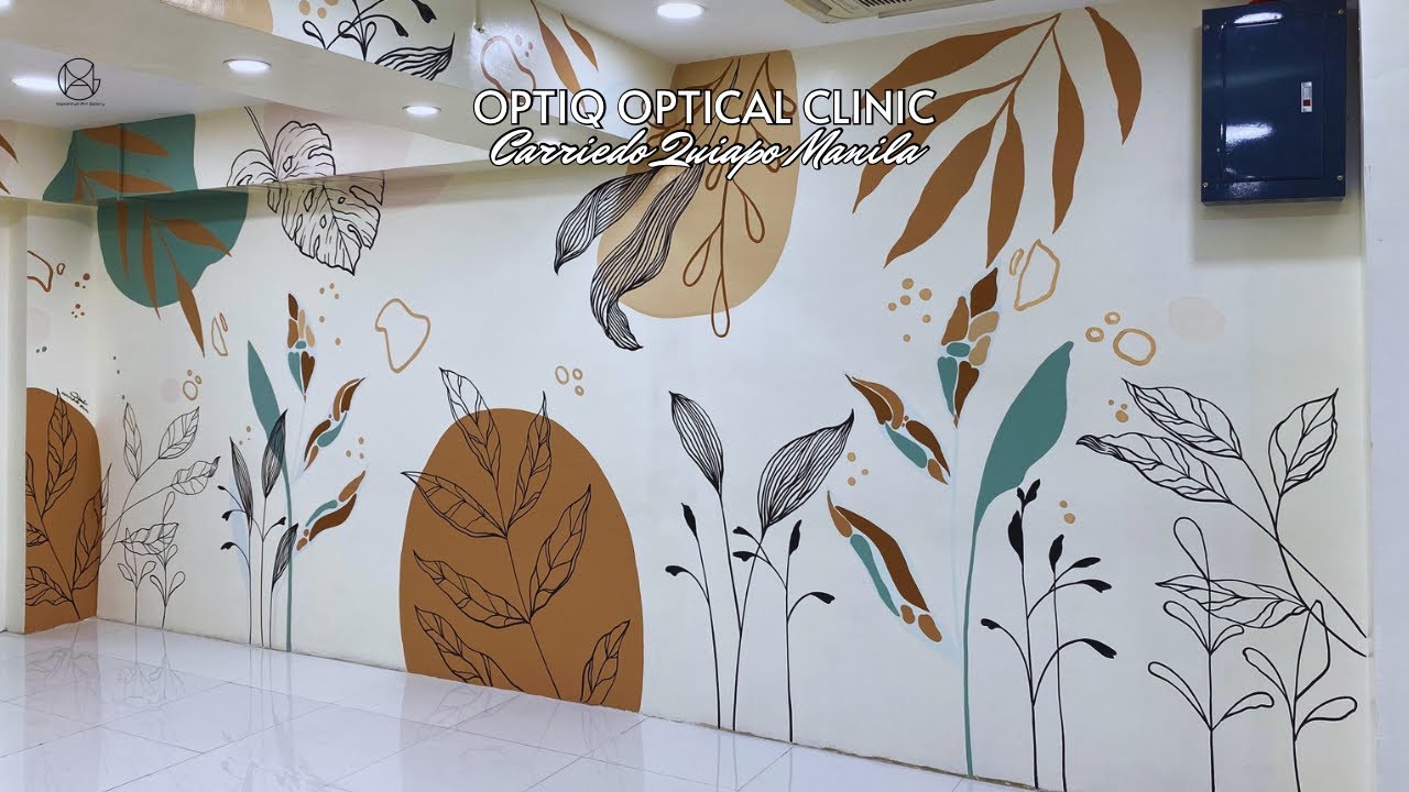 Mural Painting for OptiQ Optical Clinic • 160th Mural Vlog • Momentum Art Gallery