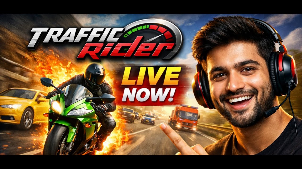 🔴 | Traffic Rider Gameplay | Chill Ride | Hindi LIVE