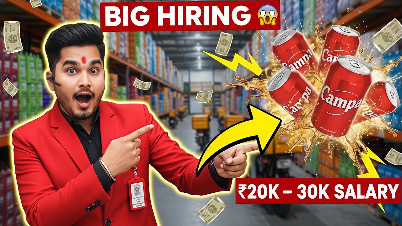 Campa Job Vacancy 2026 🔥 ₹20,000&ndash;₹30,000 Salary | Field Sales Job | Delhi Faridabad Gurgaon Hiring