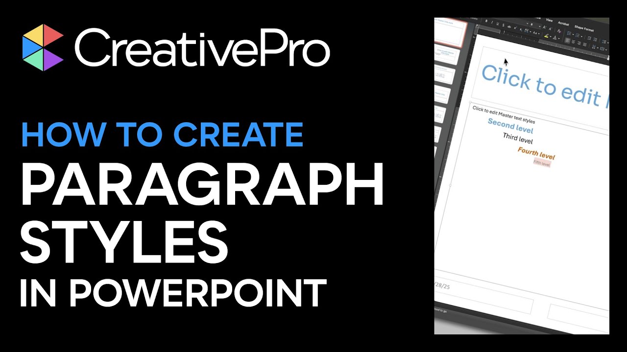 PowerPoint: How to Create Paragraph Styles (Video Tutorial)