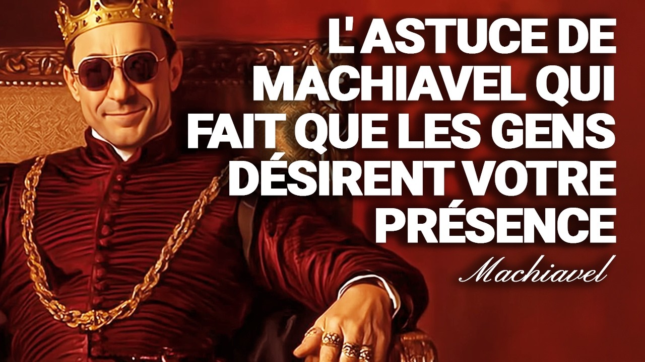 NE LEUR DONNE JAMAIS TON ATTENTION – LA TECHNIQUE DE MACHIAVEL POUR RENDRE TA PRÉSENCE CAPTIVANTE