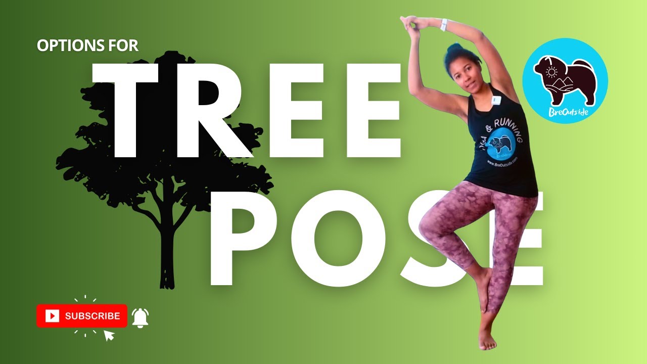 Options for Tree pose Vrikshasana | How to | Black Yoga Teacher Black Yogi