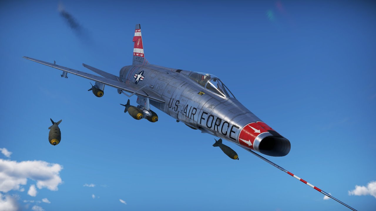 Super Sabre is Surprisingly Fun I F-100D CAS I War Thunder I