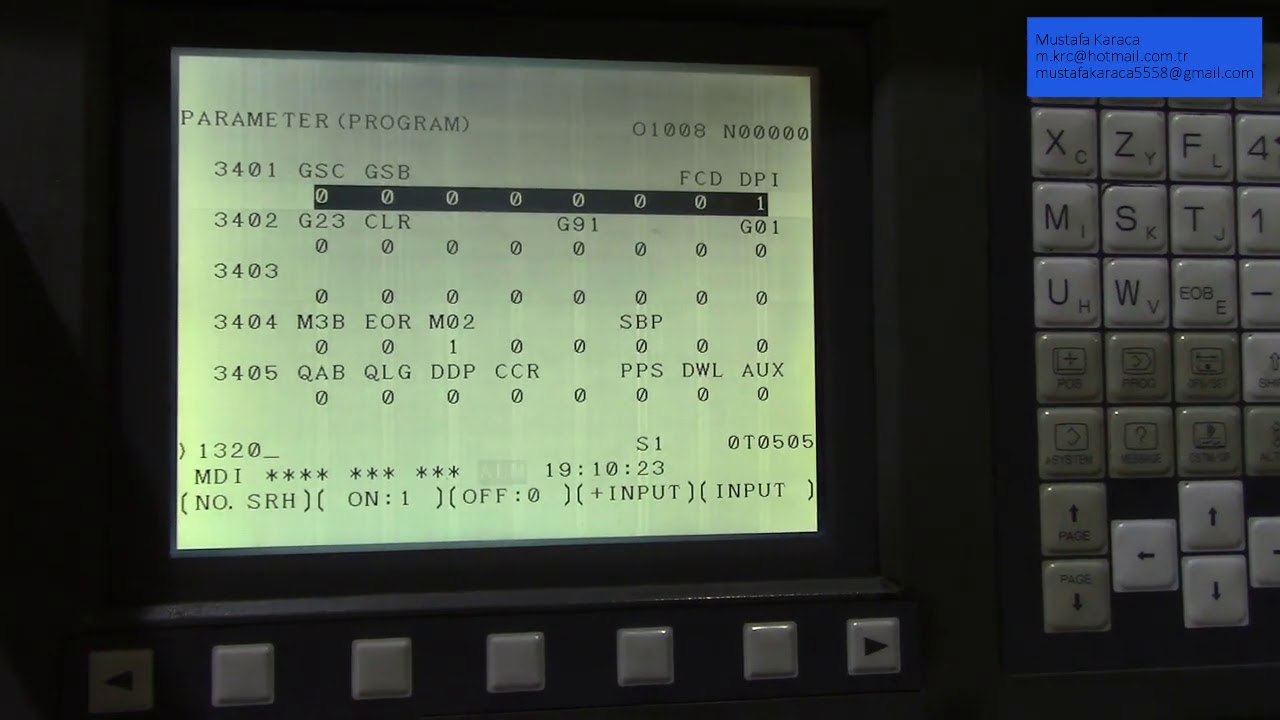Cnc Tornada Z Ekseninin Boyunu Uzatma ve Kısaltma Parametresi