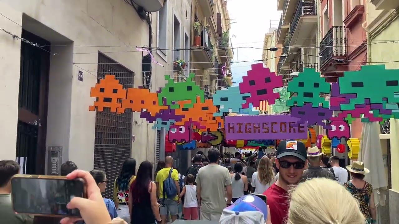 [SPAIN-BARCELONA] Festa Major de Gracia 15/AUG/2024 12:30 am