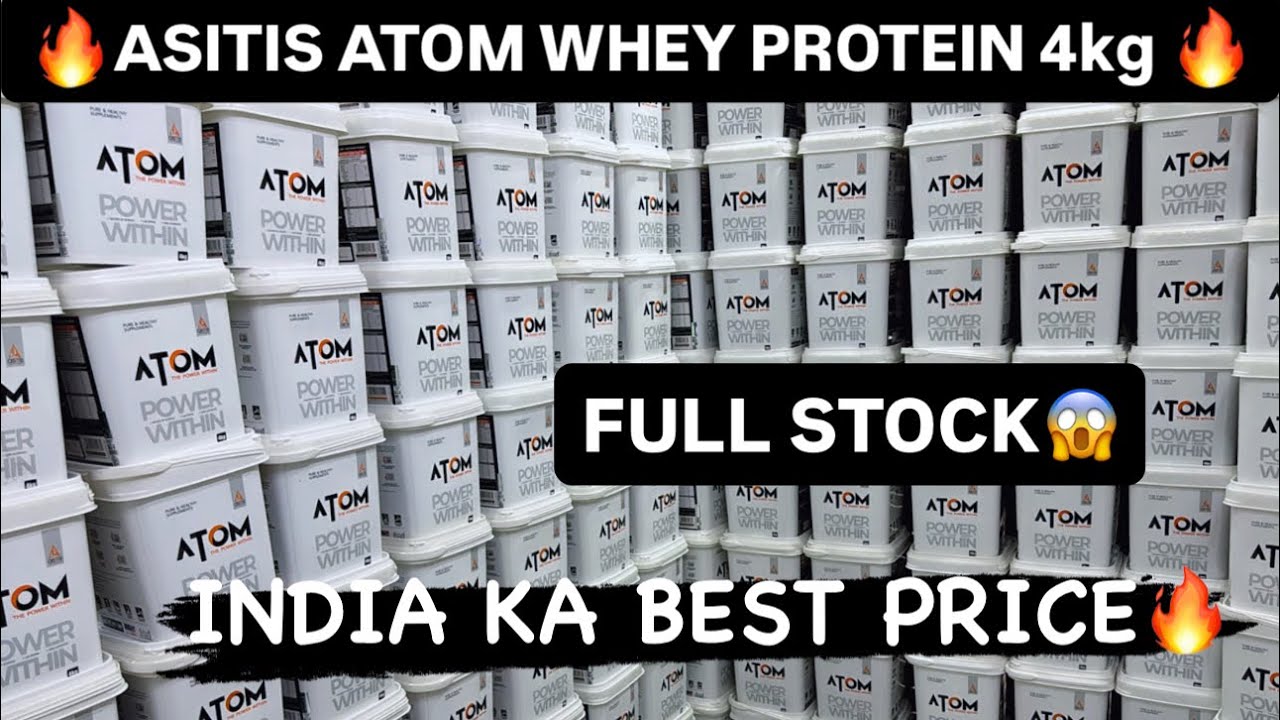 Asitis Atom Whey Full Stock🔥Available Best Price🔥