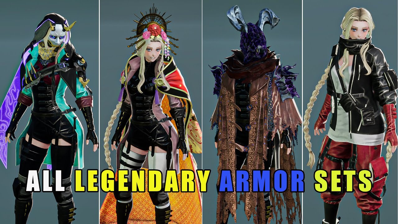 All Armor Sets & Outfits : Code vein 2