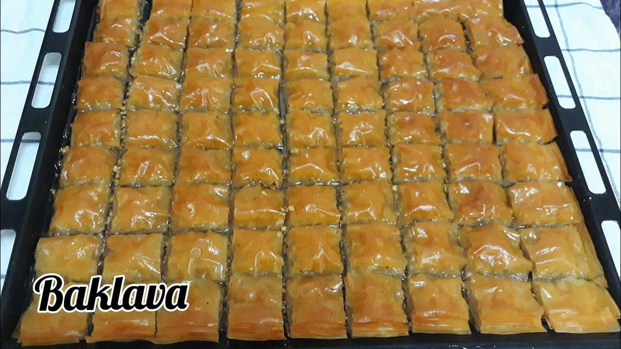 HAZIR YUFKADAN BAKLAVA NASIL YAPILIR