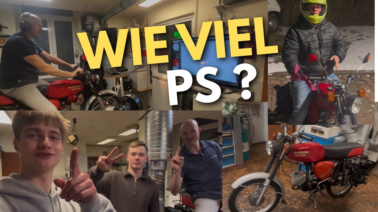 Leistung Raten mit Jan von LangTuning - Simson Vlog