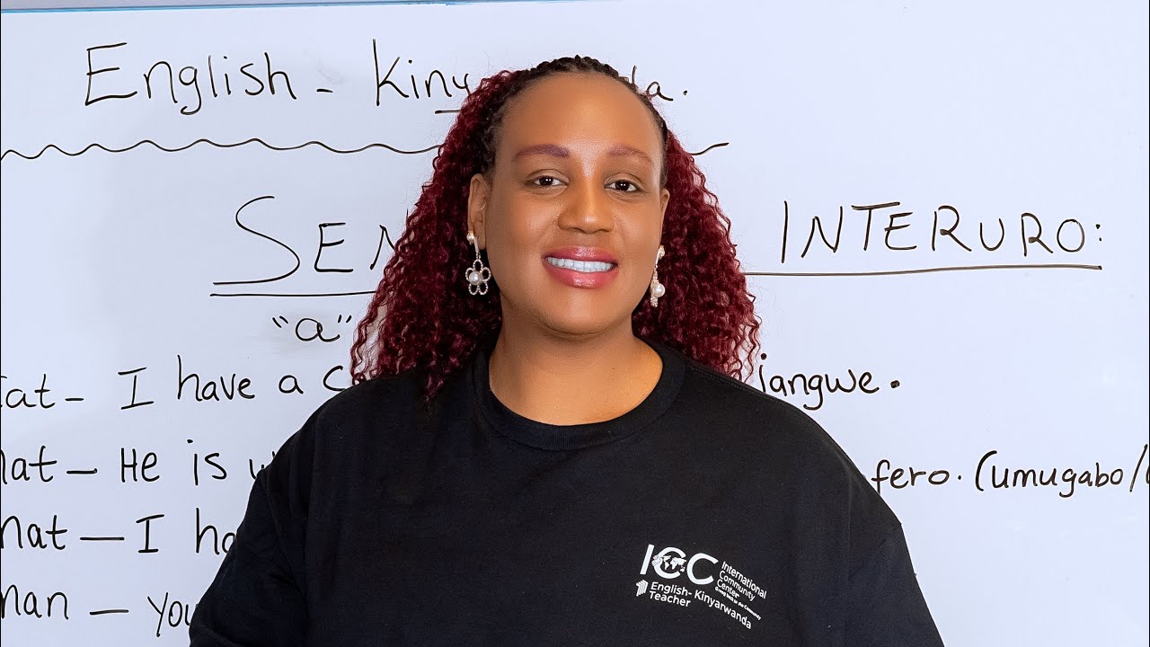 #Learn English with teacher Diana lesson 3./ #Iga icyongereza na mwalimu Diana.