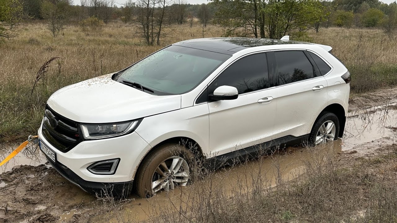 FORD EDGE - загруз у багнюці - stuck in mud #offroad