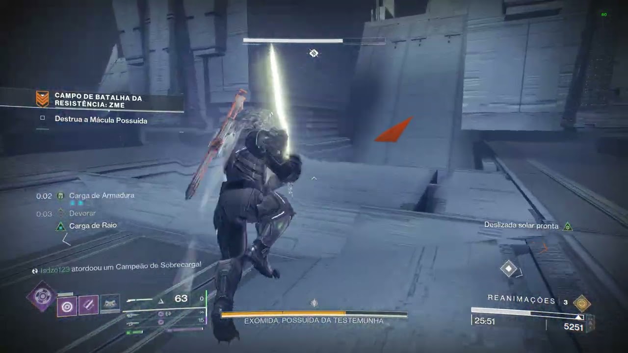 Destiny 2  GM Campo de batalha da Resistência  ZME