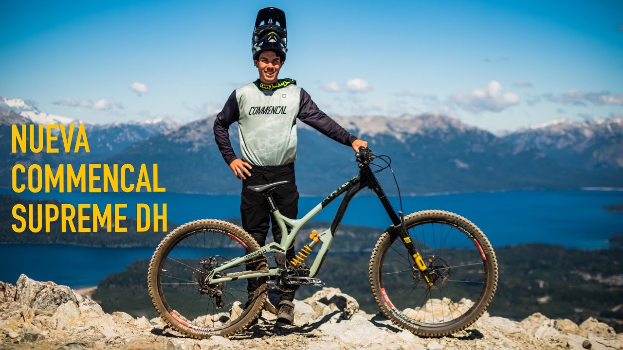 Test ride Commencal supreme DH Mullet - Villa La Angostura