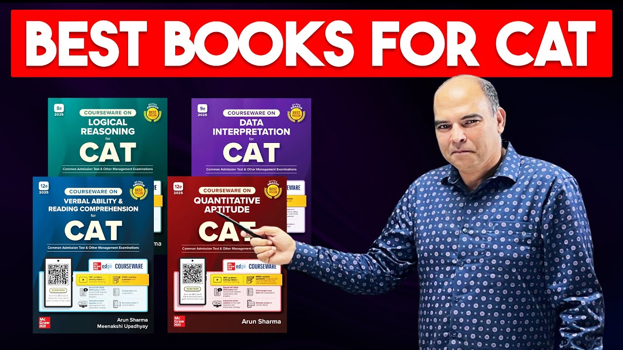 Arun Sharma&rsquo;s new editions out! Coursewares for CAT 2025/26