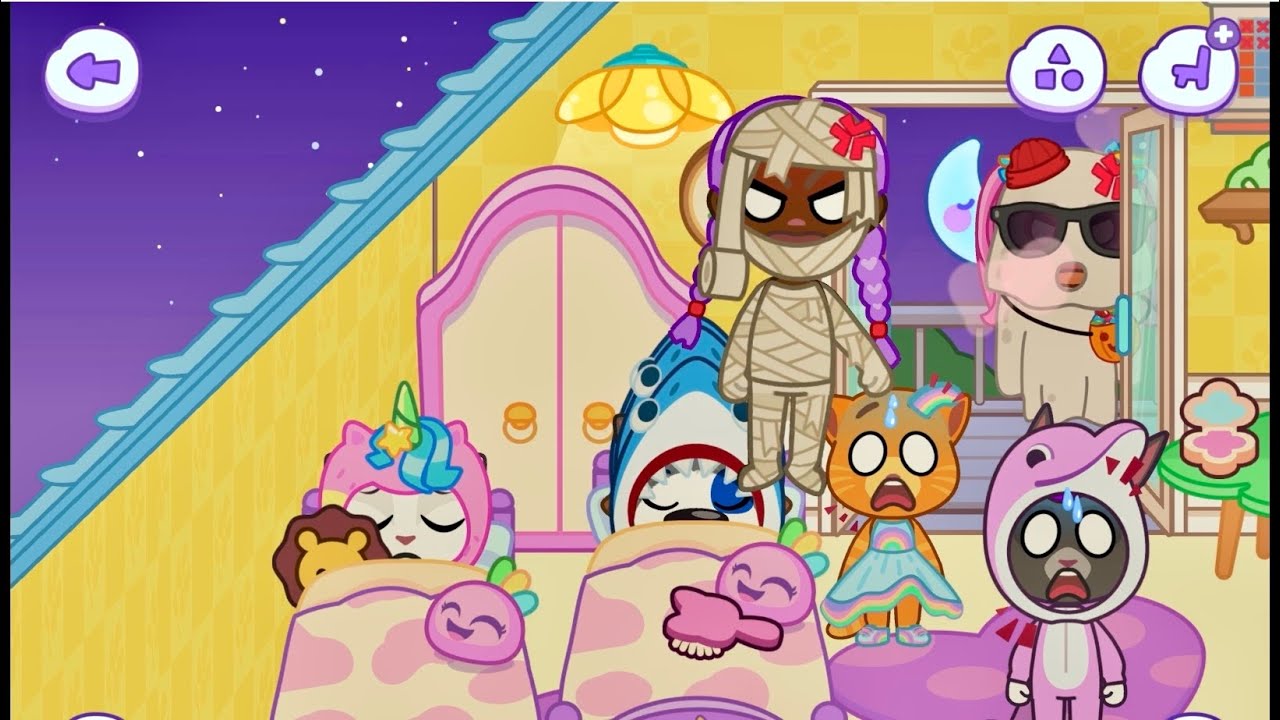 Angela APT Sleepover Ghost Gameplay 