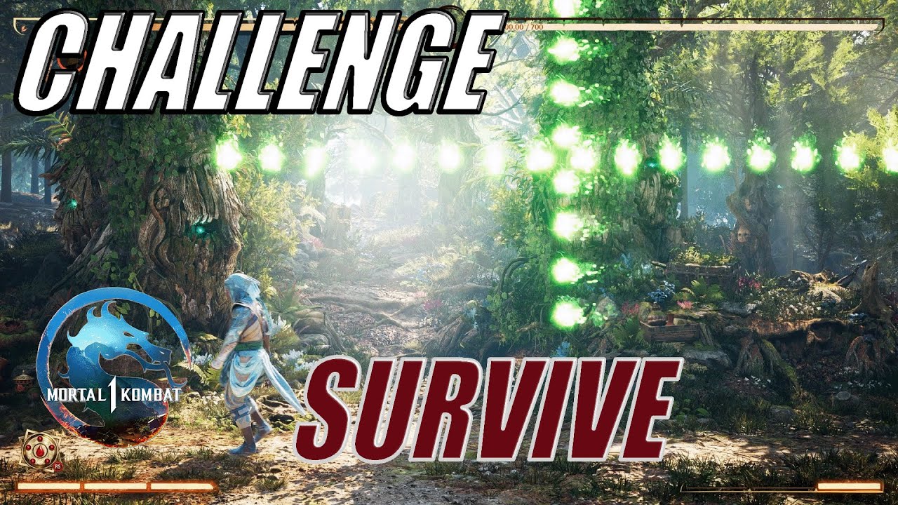 RAINING GREEN FIREBALLS - Survive Challenge Living Forest Season 3 | Mortal Kombat 1 Invasions