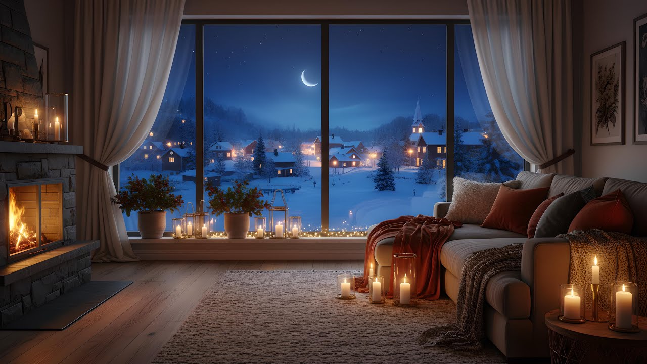 Cozy Winter Jazz Ambience | Vintage Warm Sounds for Comfort & Relaxation