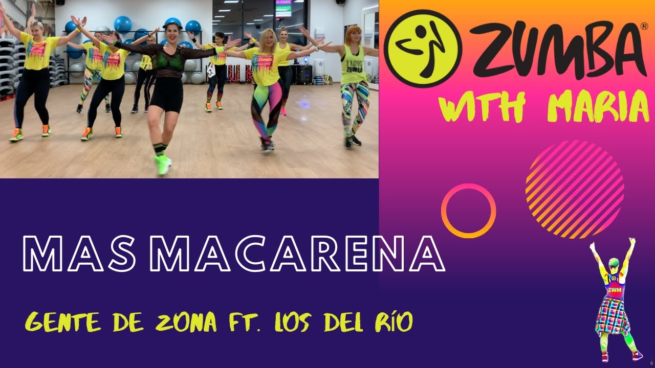 Gente de Zona ft. Los del Río-MAS MACARENA-ZUMBA® fitness - choreo by Maria salsa with clave rhythm