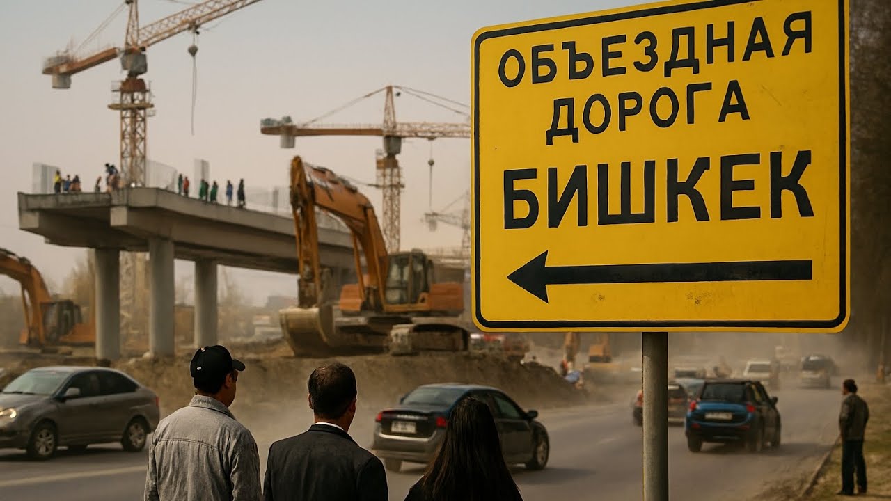 Реконструкция Объездной Дороги Бишкек | Биримдик Кут, ГЭС-5, Кант #снос #ремонтдорог #кыргызстан 