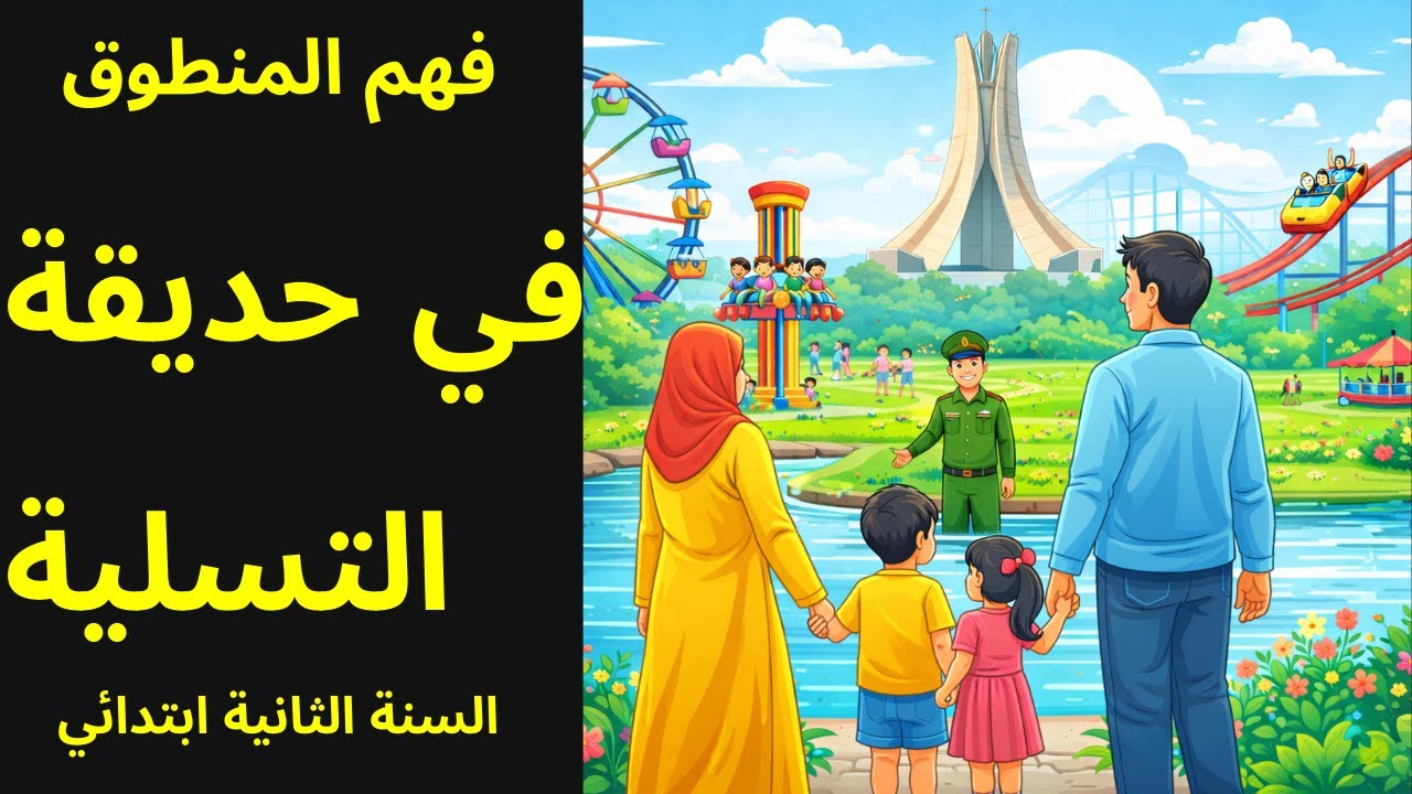 في حديقة التسلية  فهم المنطوق  السنة الثانية ابتدائي