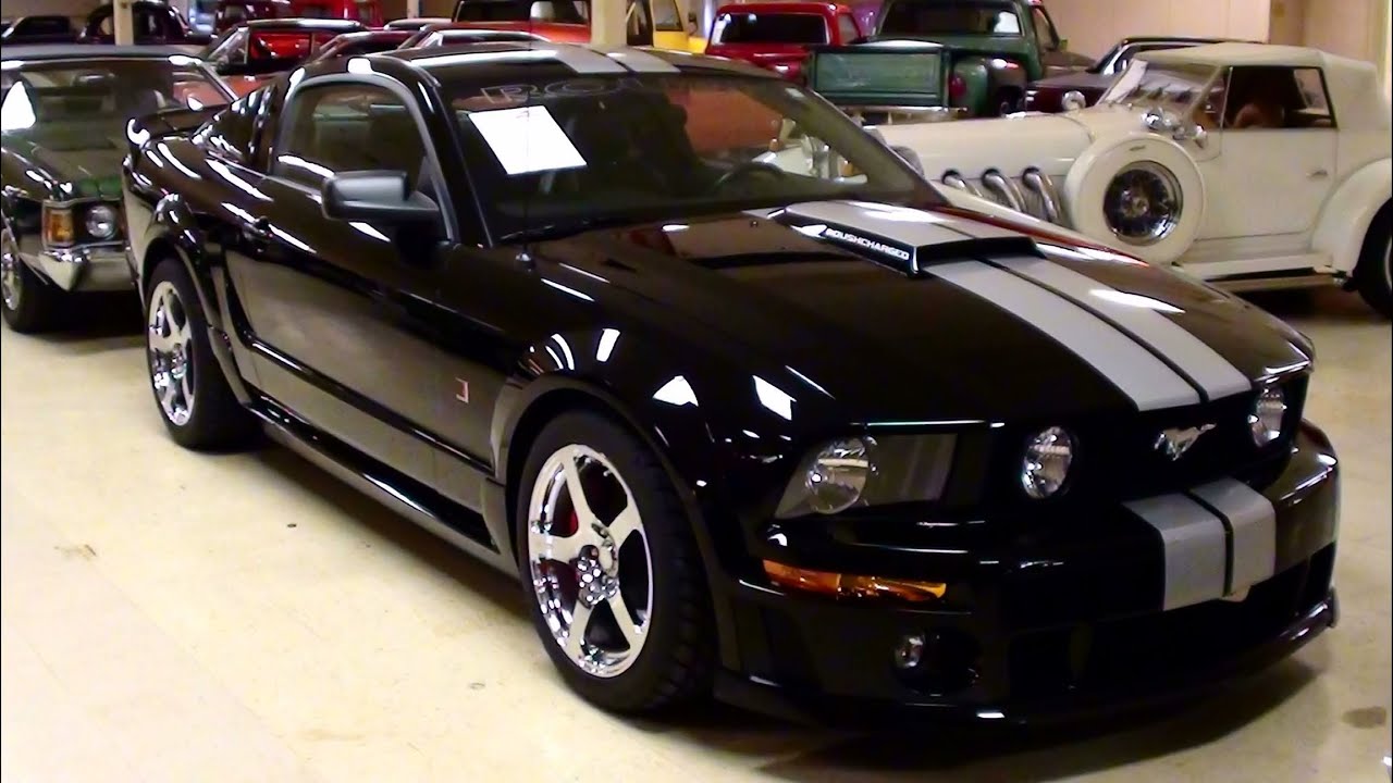 Supercharged 2007 Roush Stage 3 Mustang