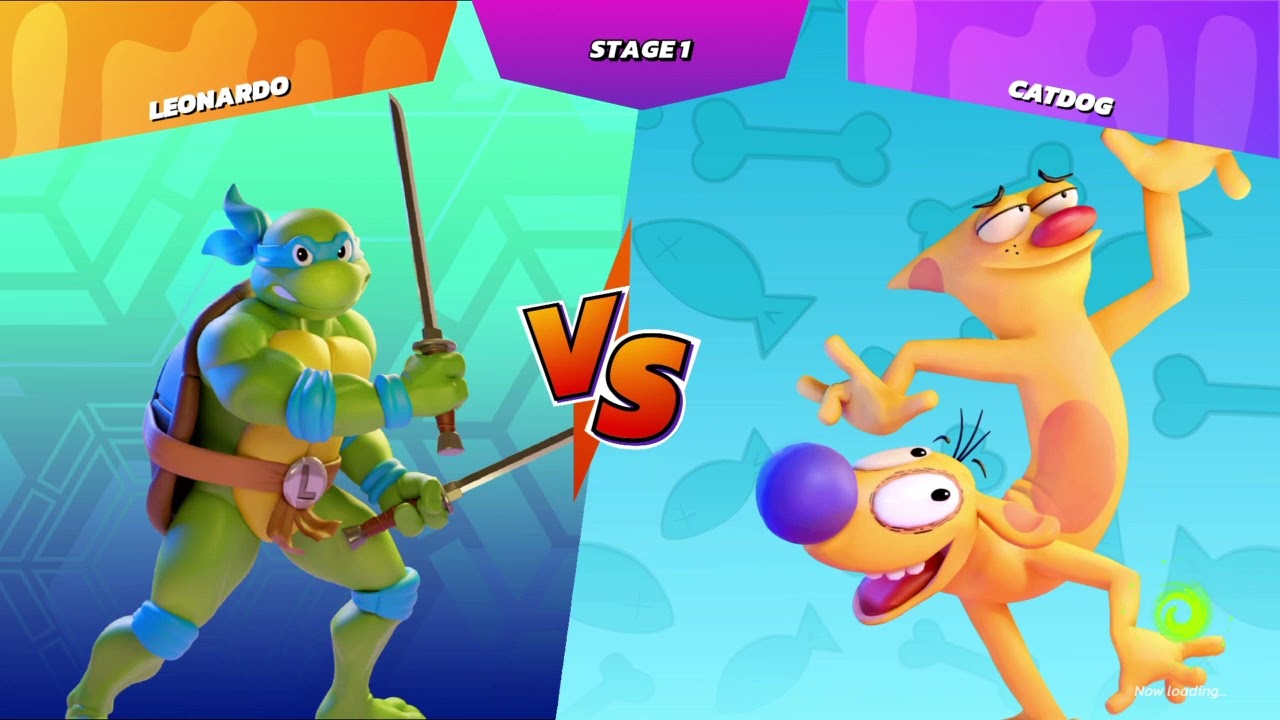 Smash Brothers on the PS4! Nickelodeon All Star Brawl | Leonardo Practice