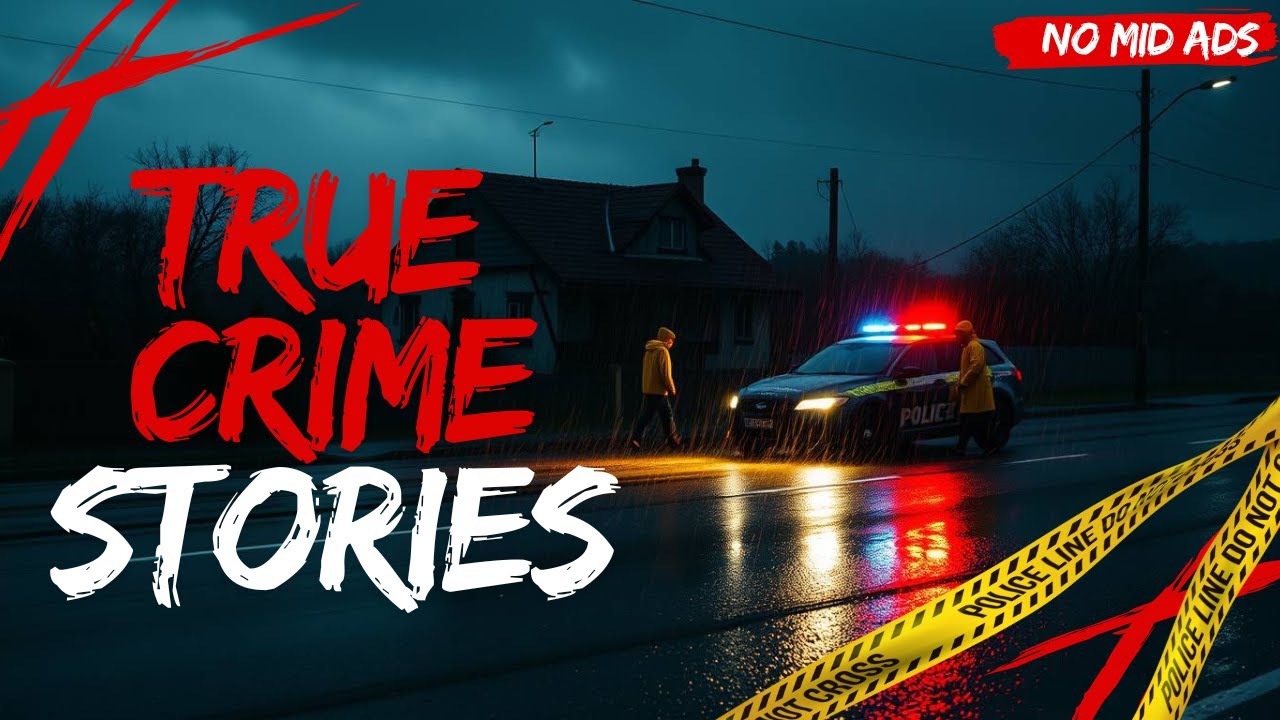Disturbing True Crime Stories For Sleep With Rain Sound | Black Screen | 🛑 No Mid Ads |Mr. Midnight