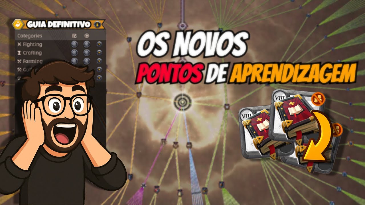 Aprenda TUDO sobre o Painel do Destino e os NOVOS Pontos de Aprendizagem | Albion Online