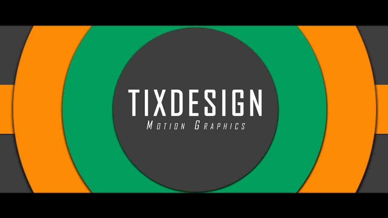 - Free intro 2D template #1 : After Effect project.