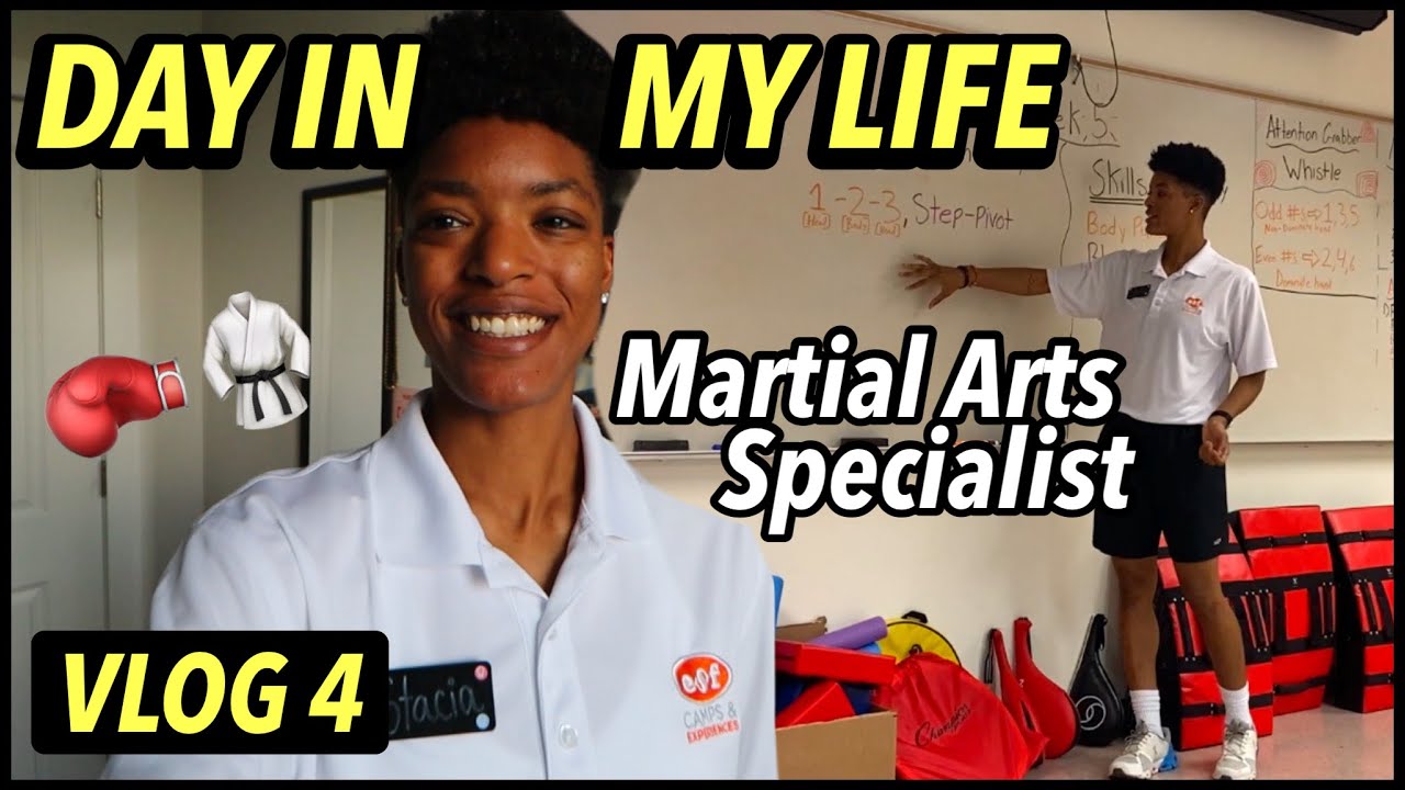 Day in the Life of a Martial Arts Specialist | Summer Camp Vlog