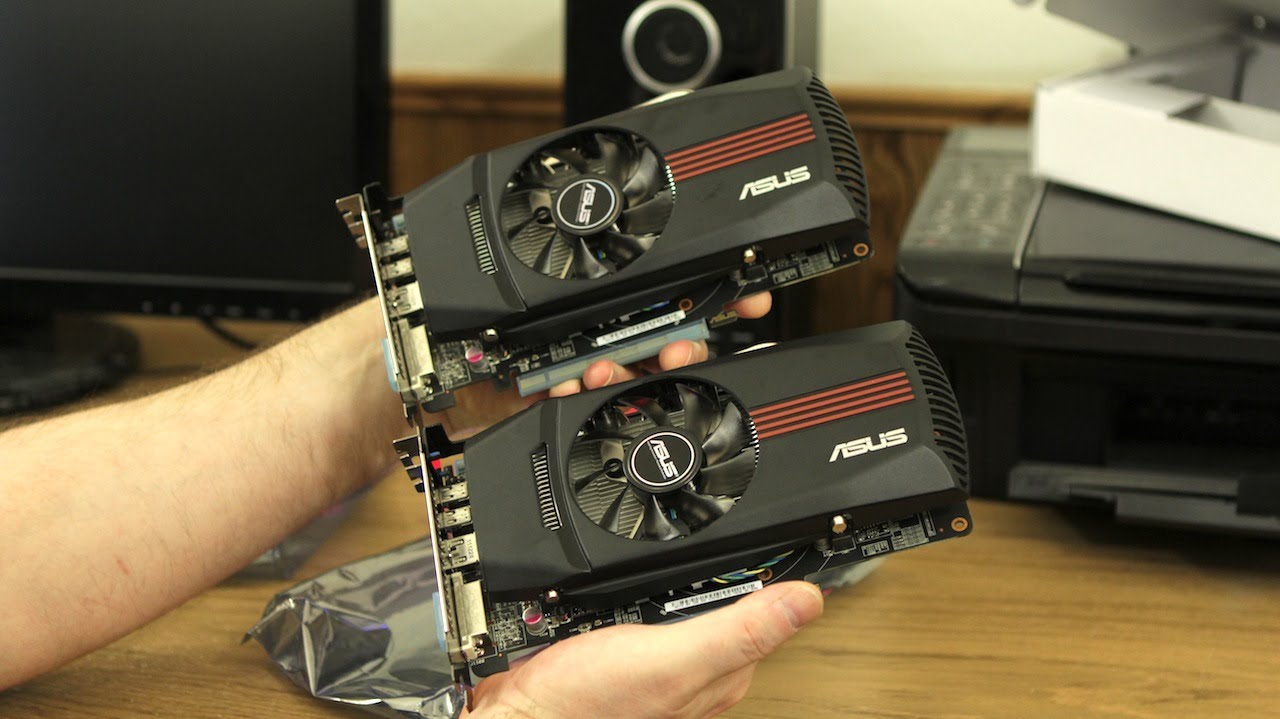 Dual ASUS HD 7770 DirectCU TOP Edition Video Card Unboxing!