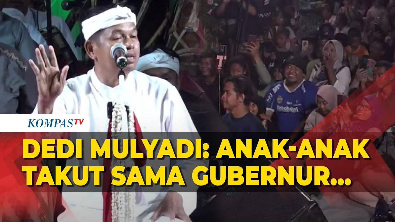 [FULL] Pecah! Kelakar Dedi Mulyadi: Pak Gubernur Hadir Disuruh Nakut-nakutin Anaknya