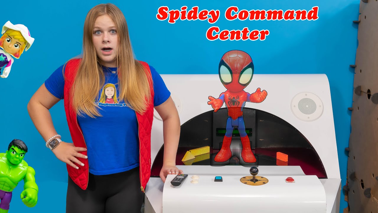 Assistant Helps Spidey and his Friends with Hologram Mission Center