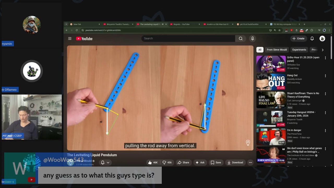 Tuesday Hangout #0094 - January 20th, 2026