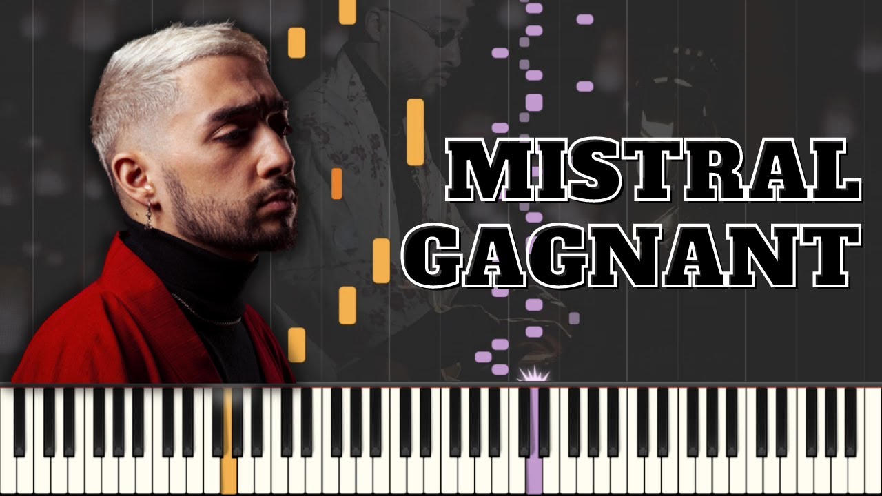 SOFIANE PAMART - MISTRAL GAGNANT | Sheets Music + Tutorial