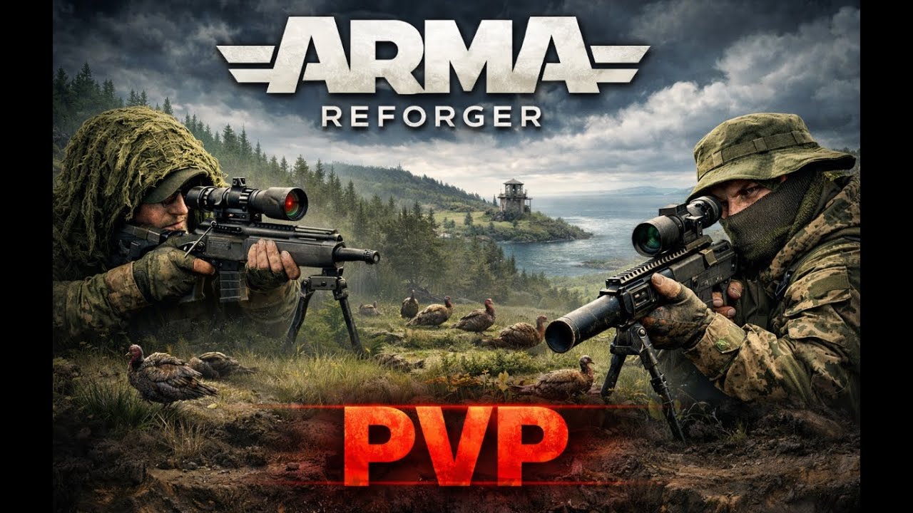 Arma Reforger PVP | Old Guys 1 - Polowanie na Indyki | Kolguyev