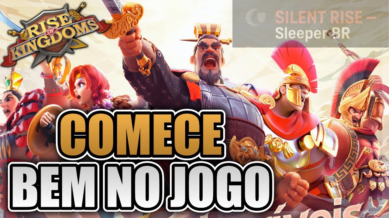 COMECE BEM NO JOGO COM UM PROJETO SLEEPER [SILENT RISE] - RISE OF KINGDOMS