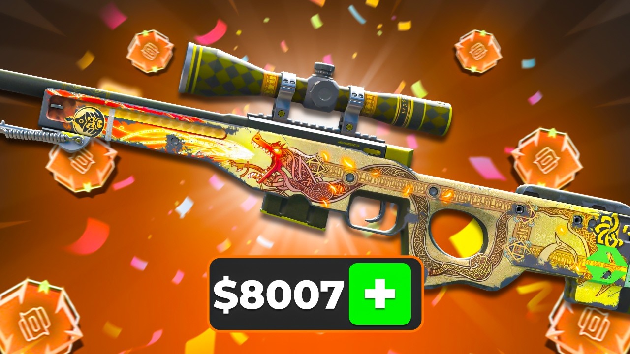 Распаковка AWP Dragon Lore!