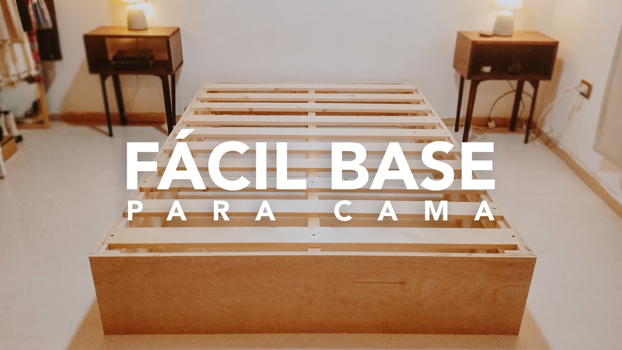 Base para cama de madera | 
