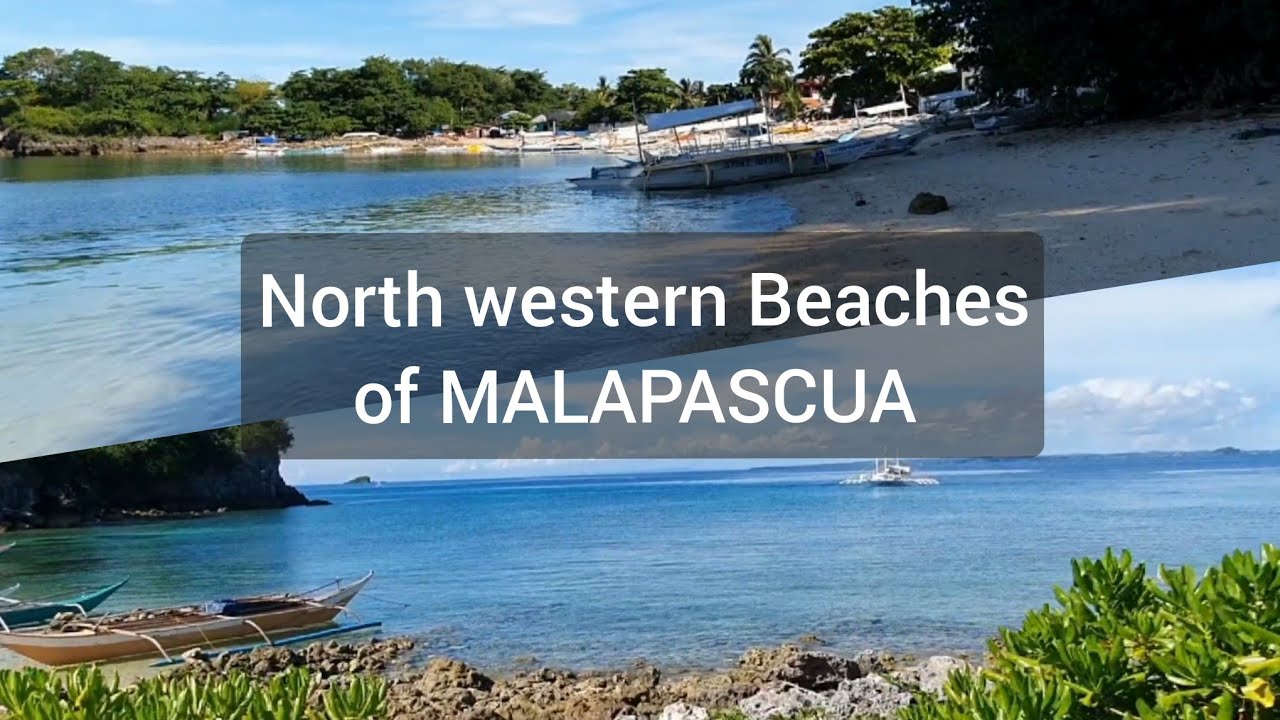 North Beach Malapascua Walktour to Guimbitayan Beach Lapus Lapus Beach Daanbantayan Cebu Philippines
