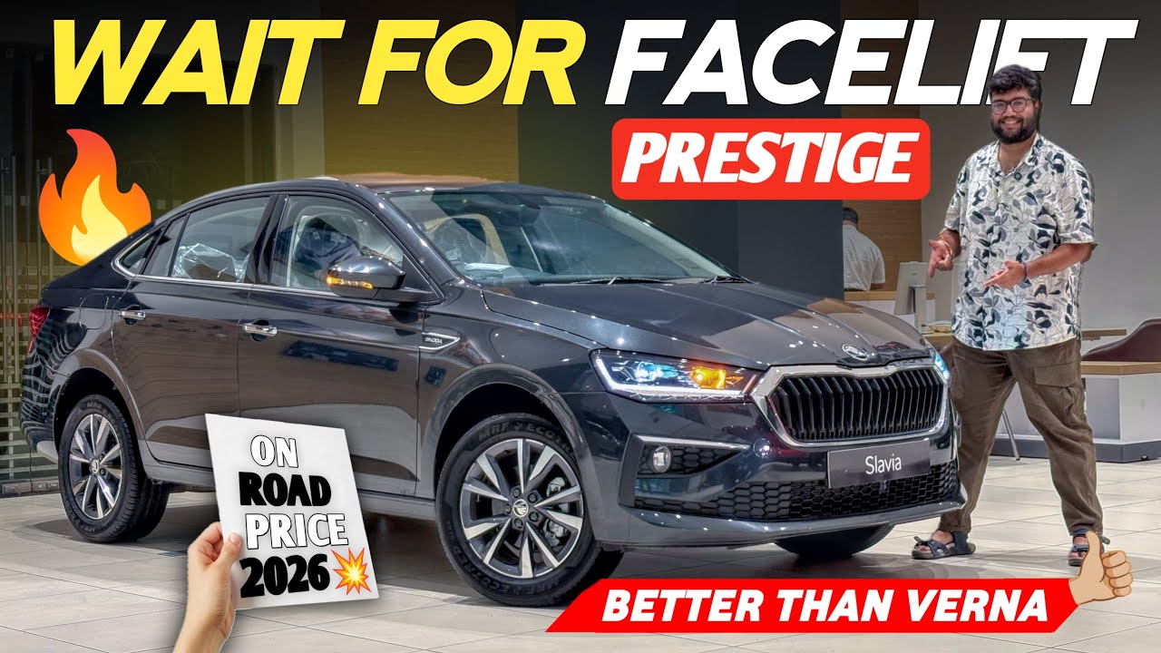 WORTH IT?✅ Skoda Slavia 2026 | Top Model | Prestige | Slavia Facelift 2026 | Price, Mileage 🔥