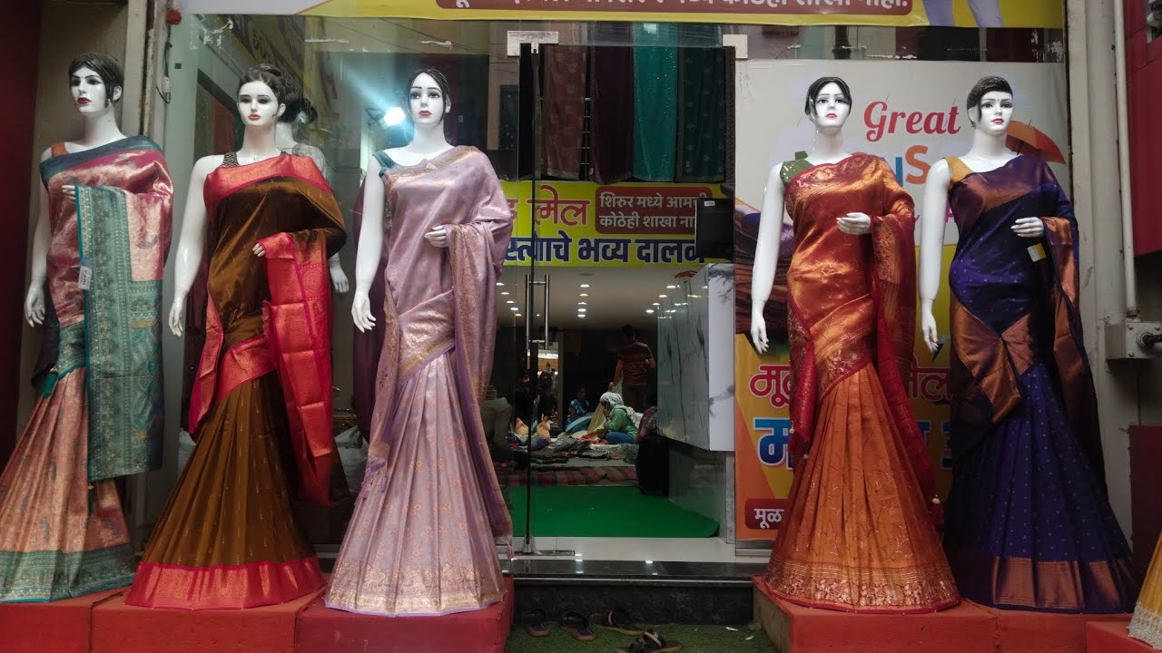 Mulchand Mill Shirur : Offers in Shirur || 500 Ko 2 Saree || 900 ka 3 Saree || Mansoon Sale #shorts 