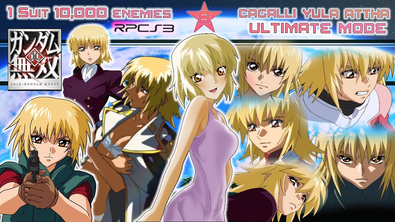 Cagalli Yula Athha Ultimate mode:1 Suit 10,000 enemies 8⭐️:Shin Gundam musou (RPCS3)