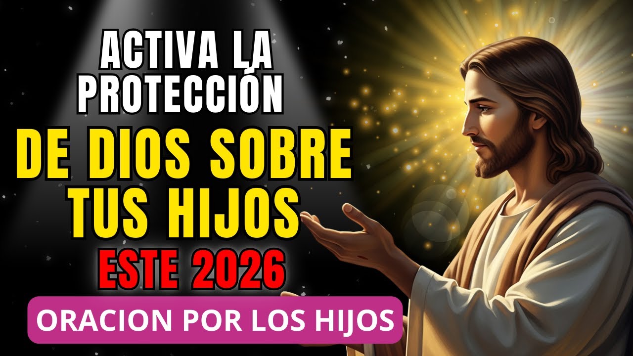 Activa la Protección de Dios Sobre Tus Hijos en Este Nuevo 2026 🙏 Oración por los Hijos