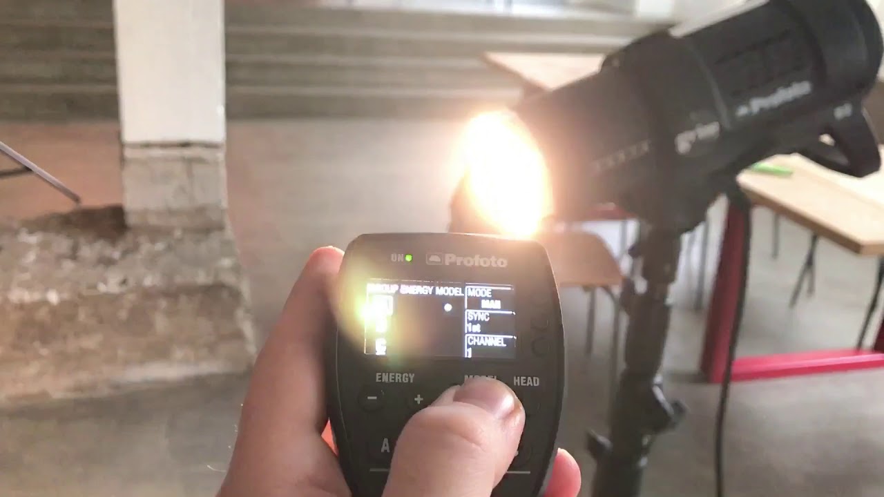 The New Profoto D2 1000 watt monolight Flash / Strobe - speed and trigger