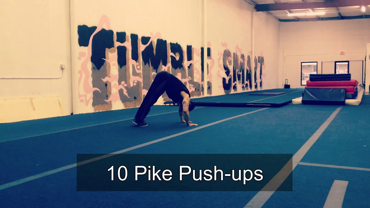 Beginners tumbling strength and conditioning