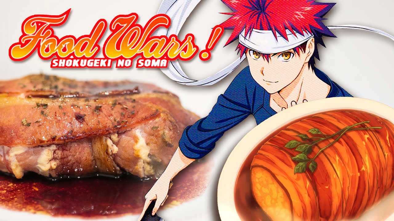 Fake Pork Roast from&nbsp;FOOD WARS - Episode 01 (Shokugeki no Sōma) @muncukitchen