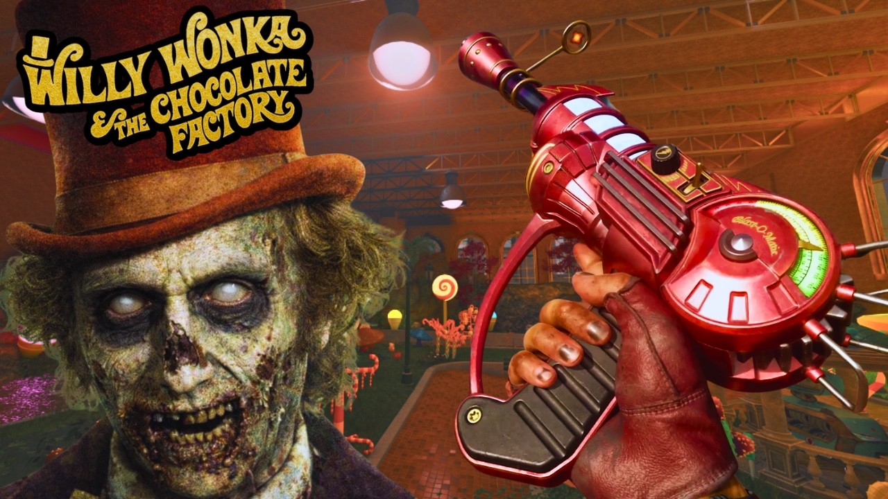 Вилли Вонка и шоколадная фабрика в Call of Duty Zombies! (Black Ops 3)