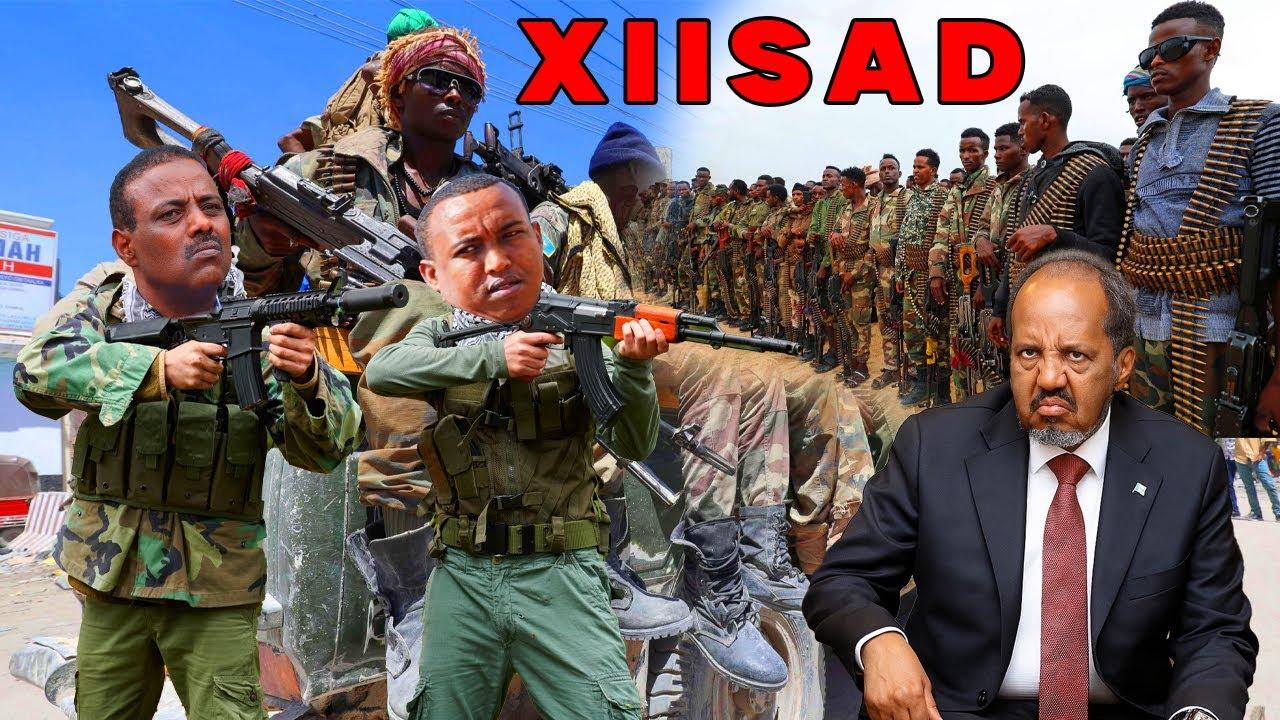 DEG DEG: Ciidanka Xaadoole oo Weeraray Madaxtooyada iyo Xasan Sheekh oo Ciil la Ooyay
